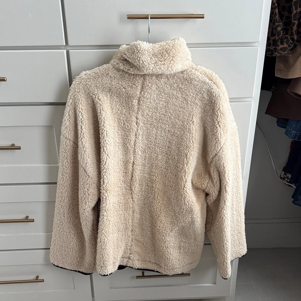 FP Movement by Free People Cream Teddy Jacket - Picture 4 of 5